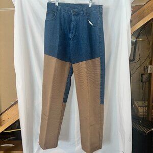 Scheels Jeans Mens 36x34 Blue Denim Brush Briar Field Hunting Upland Pants